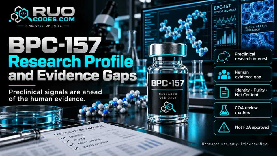 BPC-157 Research Profile and Evidence Gaps