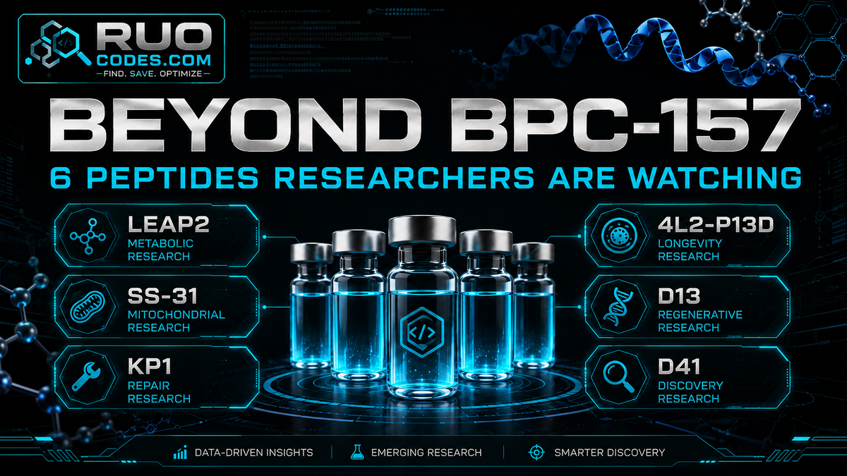 Beyond BPC-157: 6 Peptides Researchers Are Watching (2026)