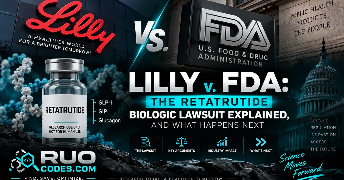 Lilly v. FDA retatrutide biologic lawsuit explained