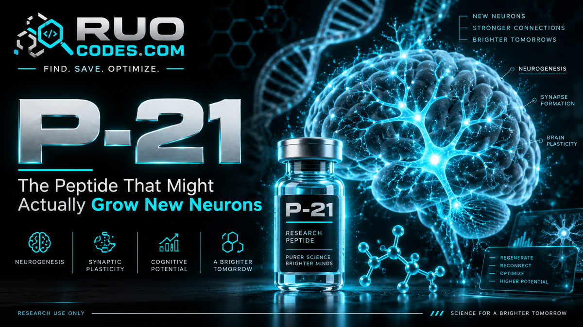 P-21 Peptide (P021): Benefits, Mechanism & Research