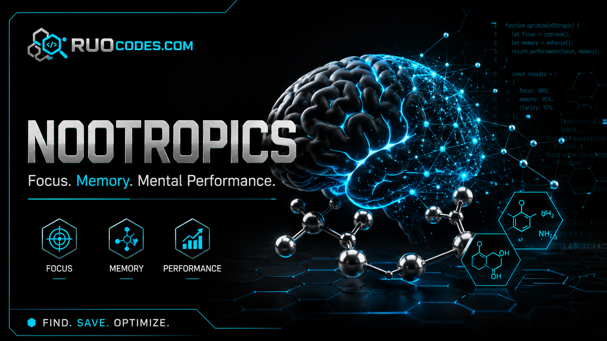 The Complete Nootropic Cheat Sheet 2026: Stacks, Doses, Cycling and Interactions