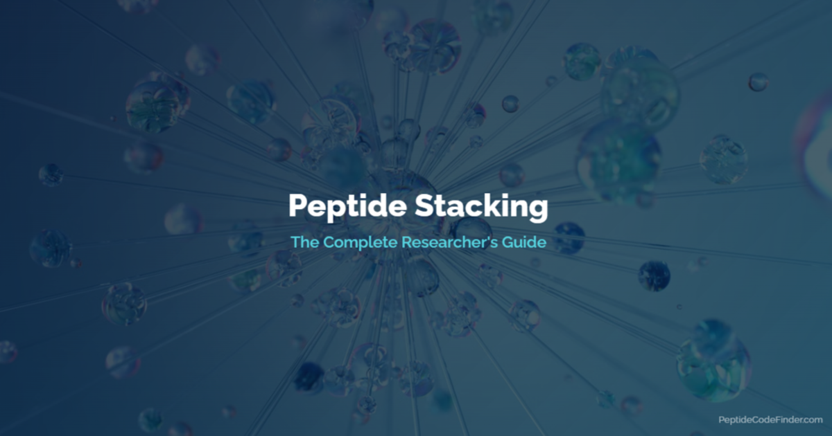 Peptide Stacking: The Complete Researcher's Guide to Combining Peptides Intelligently